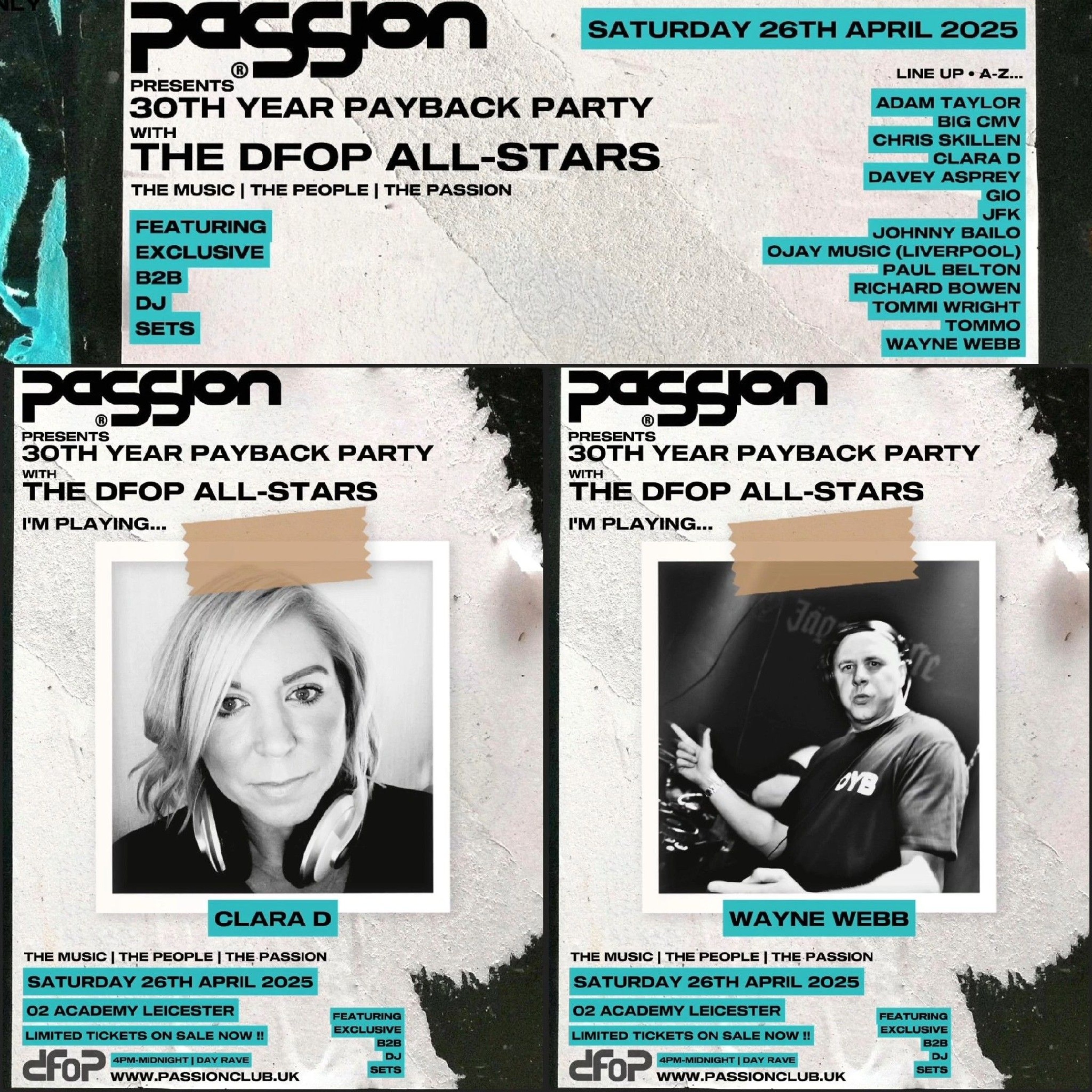 Clara D & Wayne Webb. Live at PaSSion, DFOP All Stars. 26.04.25