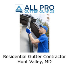 Residential Gutter Contractor Hunt Valley, MD