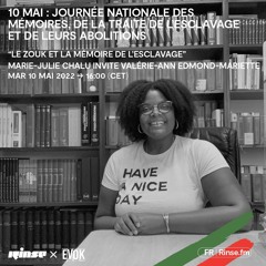 ZOUK VINTAGE Session 2: Le Zouk et la Mémoire de l'esclavage avec Valérie-Ann Edmond-Mariette