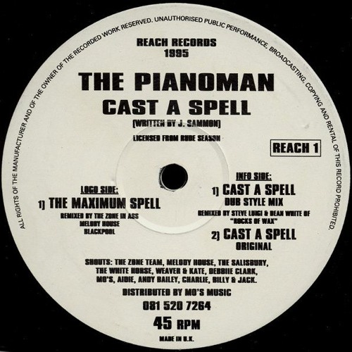 Pianoman - Cast A Spell (Euan Carson Remix) [Sample]