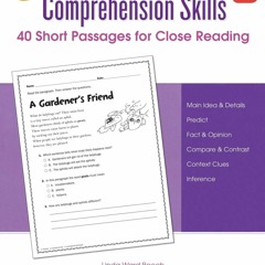 eBooks❤️Download⚡️ Comprehension Skills Short Passages for Close Reading Grade 2