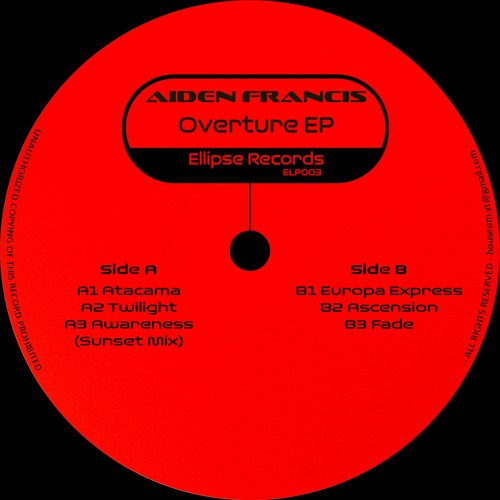 NEW HIT: Aiden Francis - Europa Express [Ellipse Records]