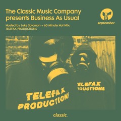 Business As Usual September 2024: Luke Solomon & TELEFAX PRODUCTIONS