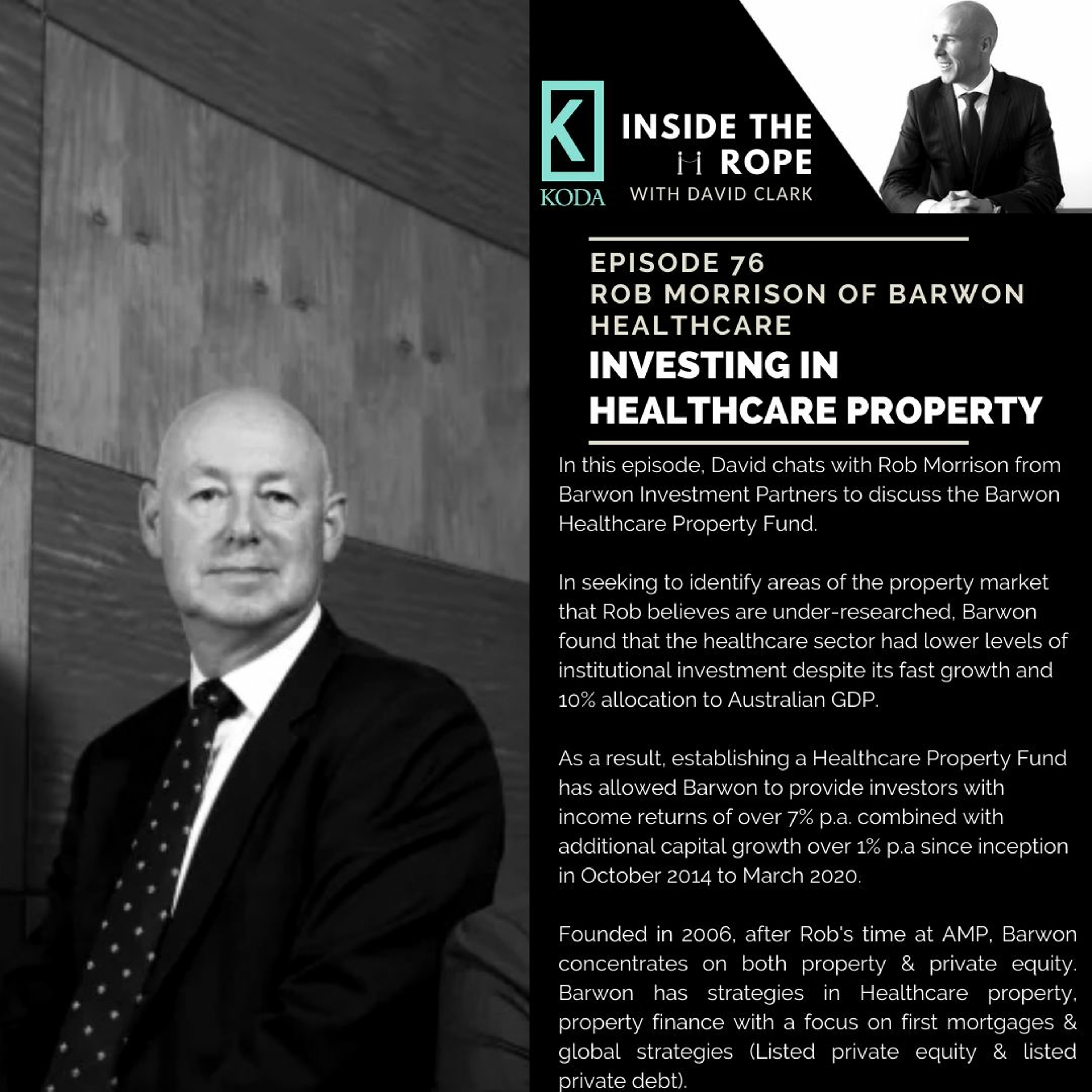 Ep 76: Rob Morrison - Investing in healthcare property