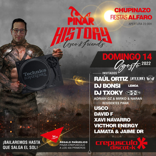 JAIME DR @ PINAR HISTORY 2022 | Crepusculo Club