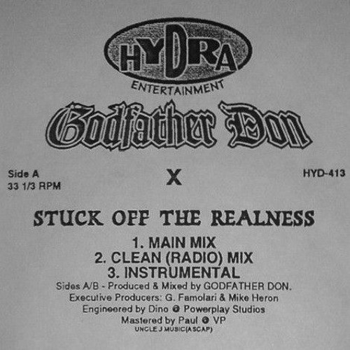 可愛いクリスマスツリーやギフトが！ Stuck ‎– Don Godfather Stream Off by mix) (main Realness The 洋楽