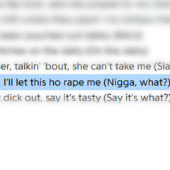 ILL LET THIS HOE RAPE ME