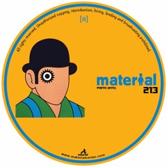Pinto (NYC) - I Just (MATERIAL213)