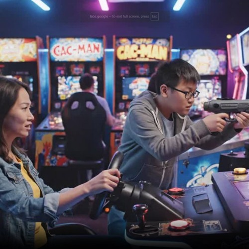 Wanna arcade around with you