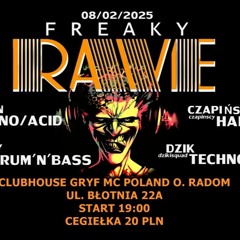 Czapińscy - Freaky Rave - Radom 08/02/2025 LIVE