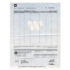 Six Dollar Check