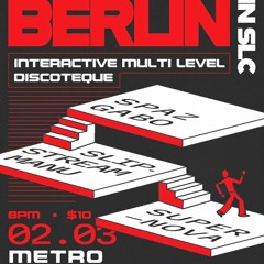 Berlin In SLC w/ DJ Nite Raid