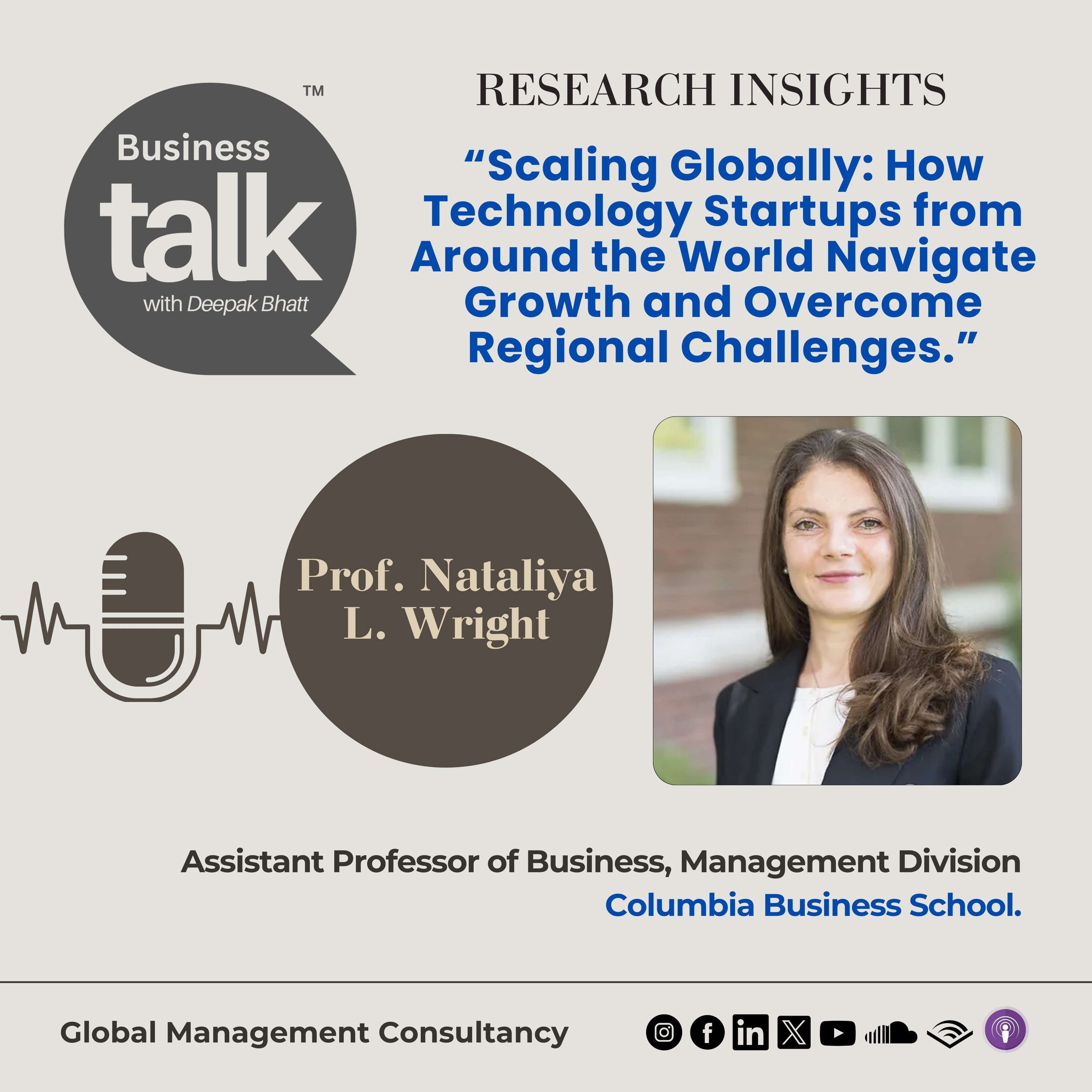 Scaling Globally: Prof. Nataliya Wright on Growth Strategies for Tech Startups episode artwork