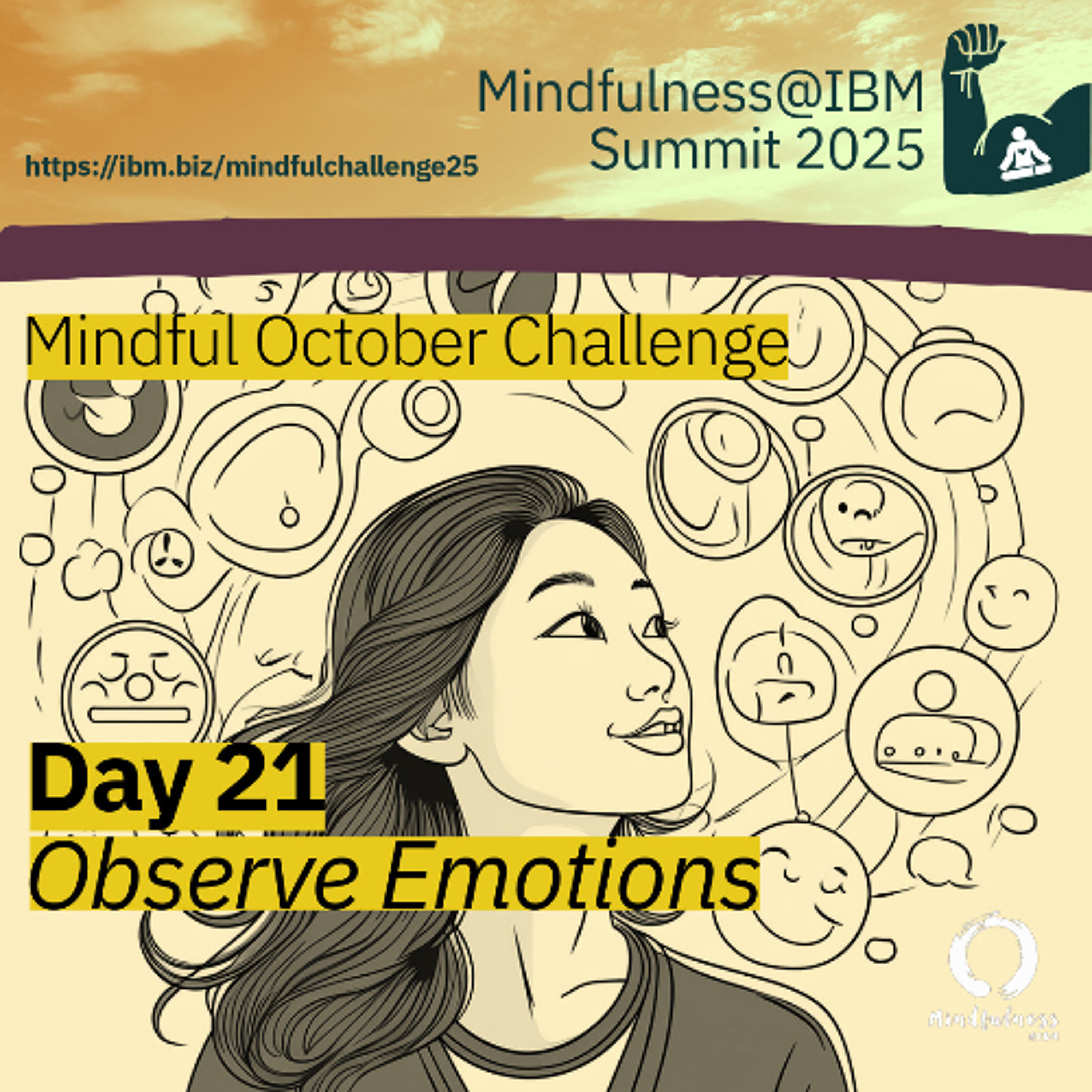 October Challenge 25 - Day 21 – Observing Emotions: Cultivating Equanimity