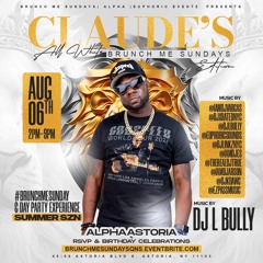 Brunch Me Sundays X Dj Claude's All White At Alpha Astoria 8.6.23
