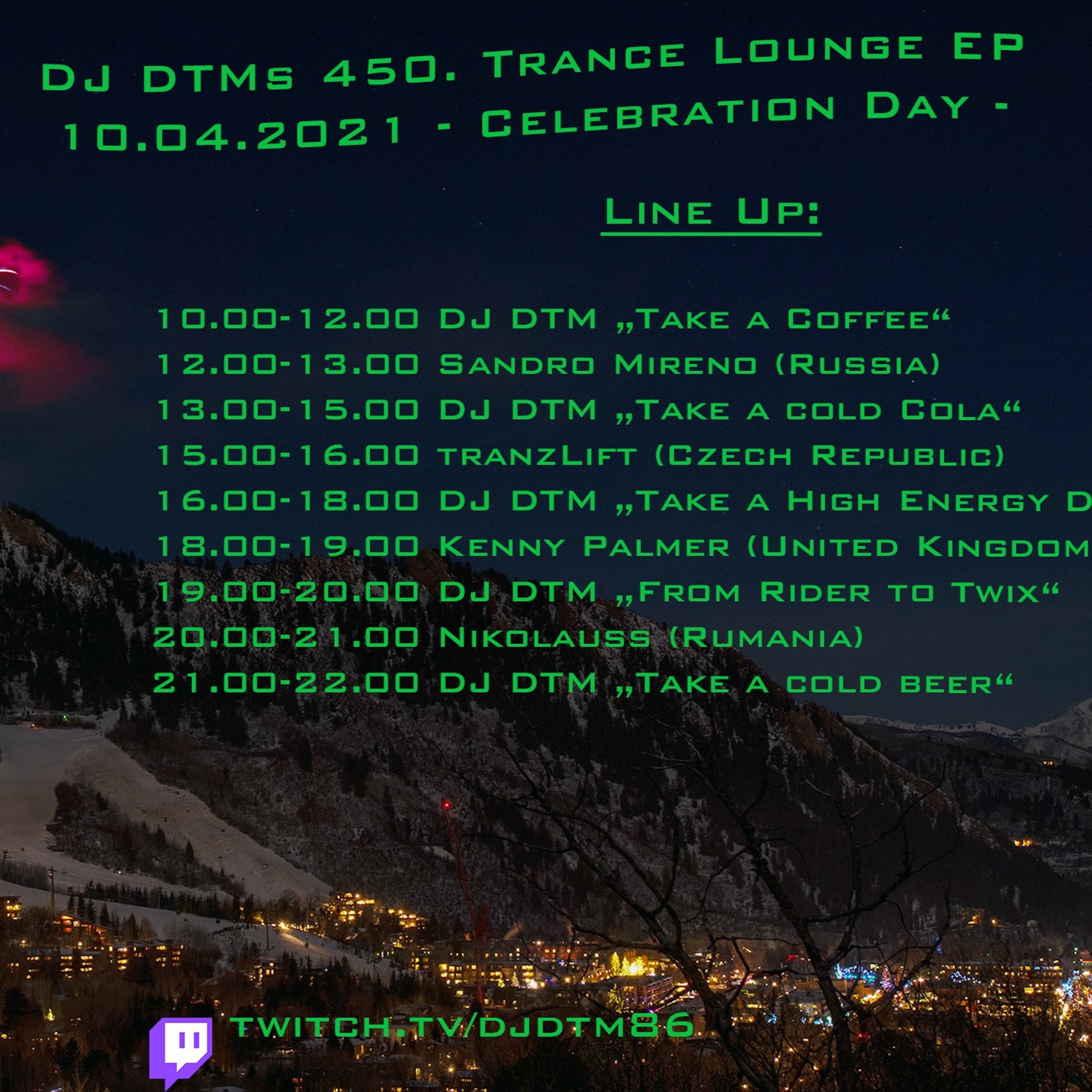 DJ DTMs 450. Trance Lounge EP -Take A Coffee- Part 1