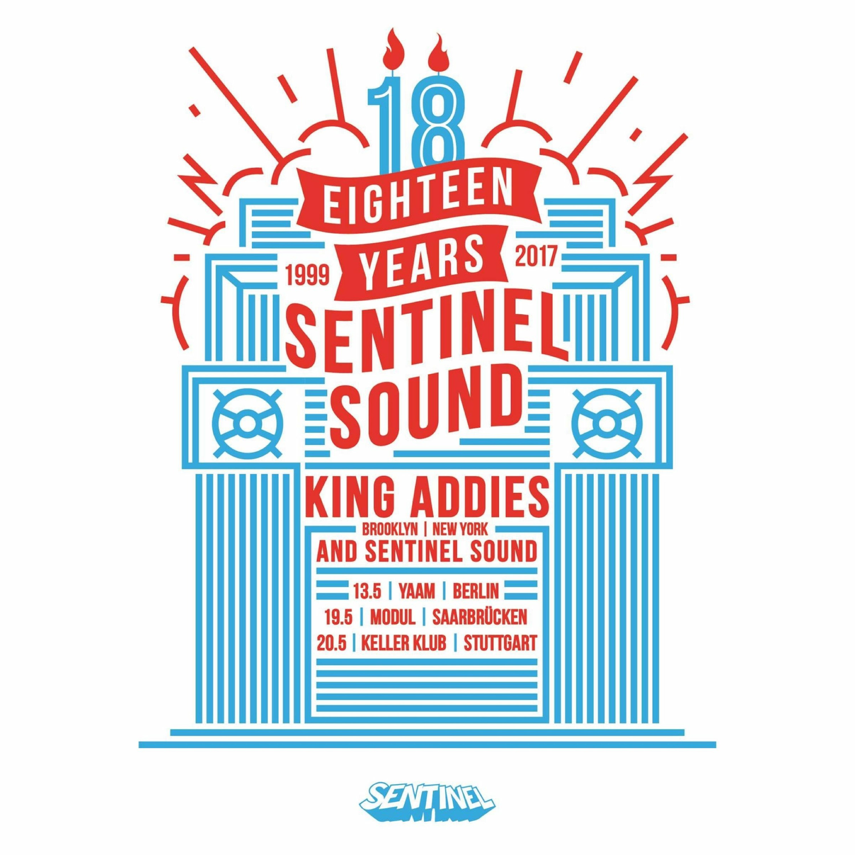 [GERMANY] Sentinel Sound 18th Anniversary - Dubs Full Hundred feat. King Addies & Fabi Benz 5.2017 episode artwork