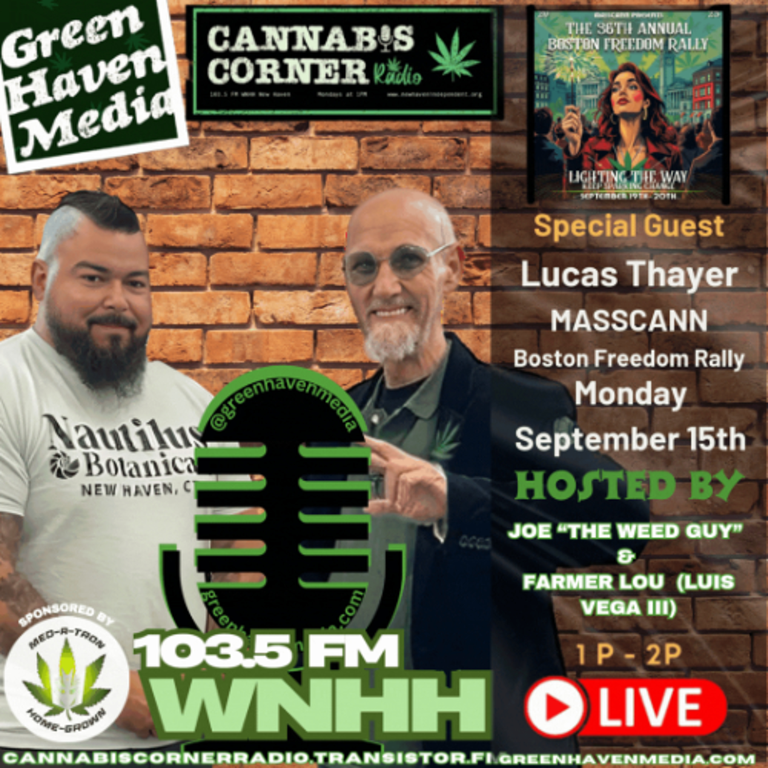 Cannabis Corner Radio: Sep 15, 2025 episode artwork