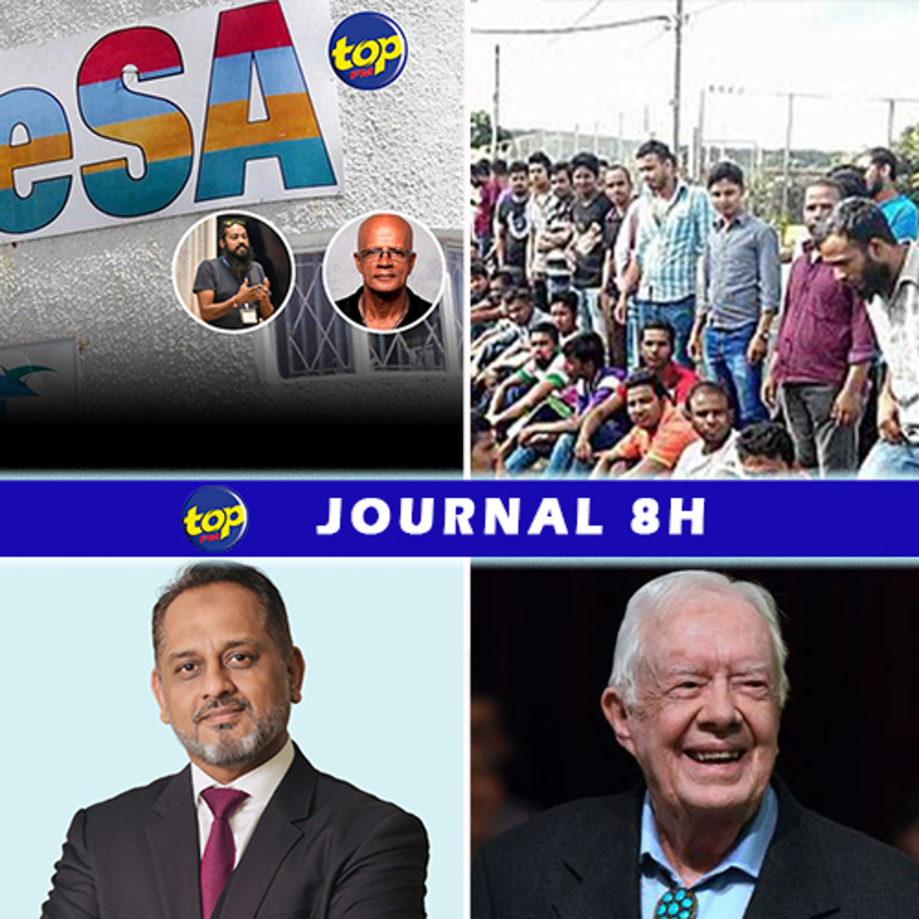 Le journal de 8H de ce lundi 30 décembre 2024