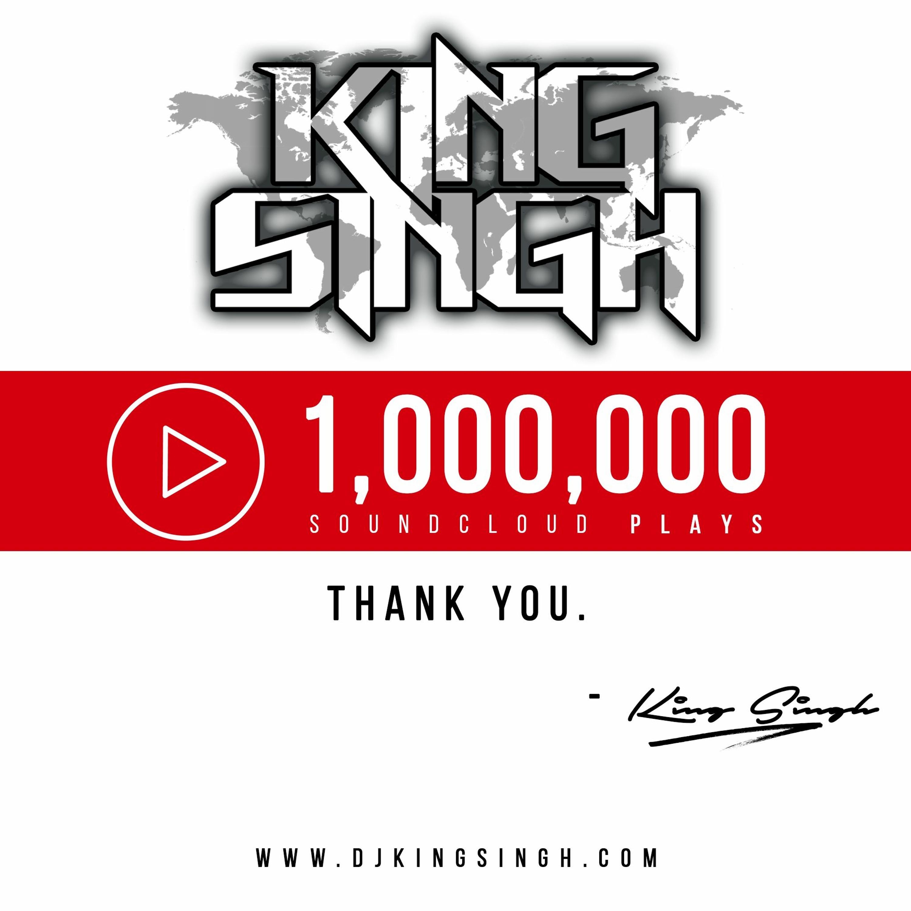 1 Million Plays. Thank You. | @kingsingh_official episode artwork