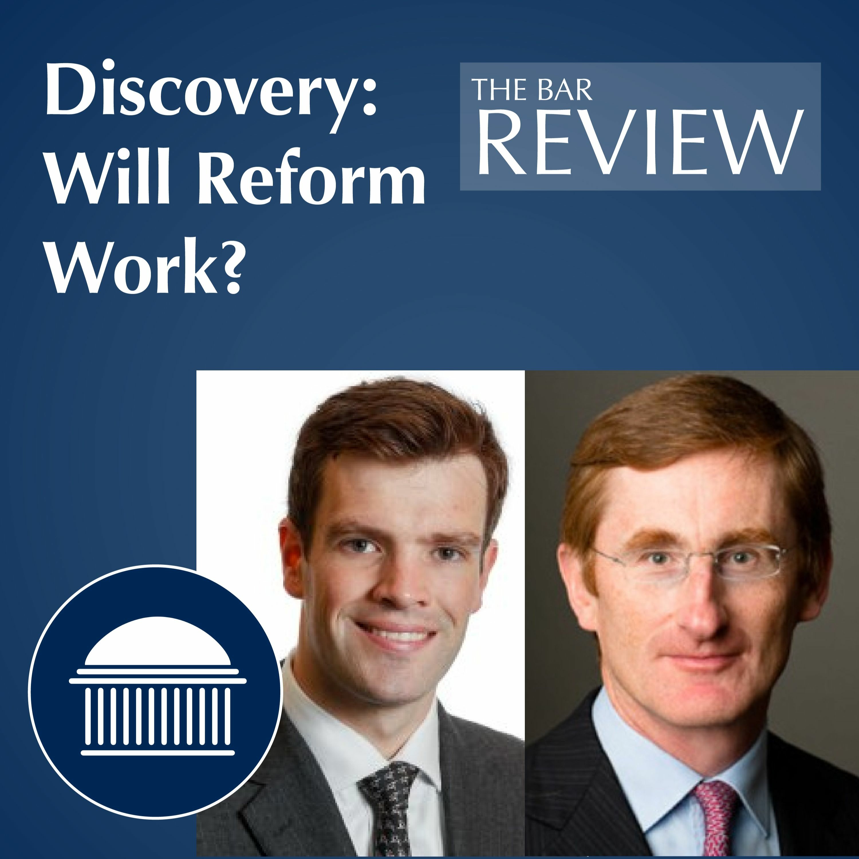 Discovery: Will Reform Work? Emile Burke-Murphy BL & Roddy Bourke, Solicitor episode artwork