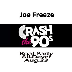 CrashThe90s (Boat Party All Dayer) CD Promo Giveaway Aug. 23