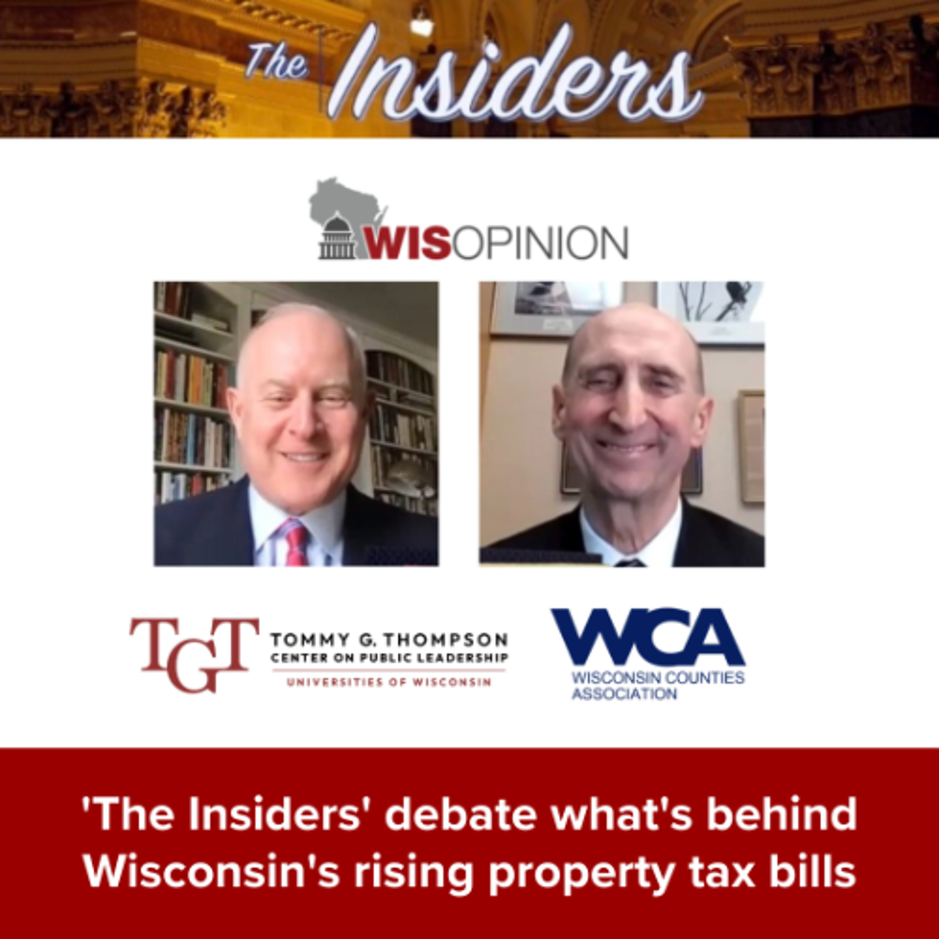 'The Insiders' debate what's behind Wisconsin's rising property tax bills