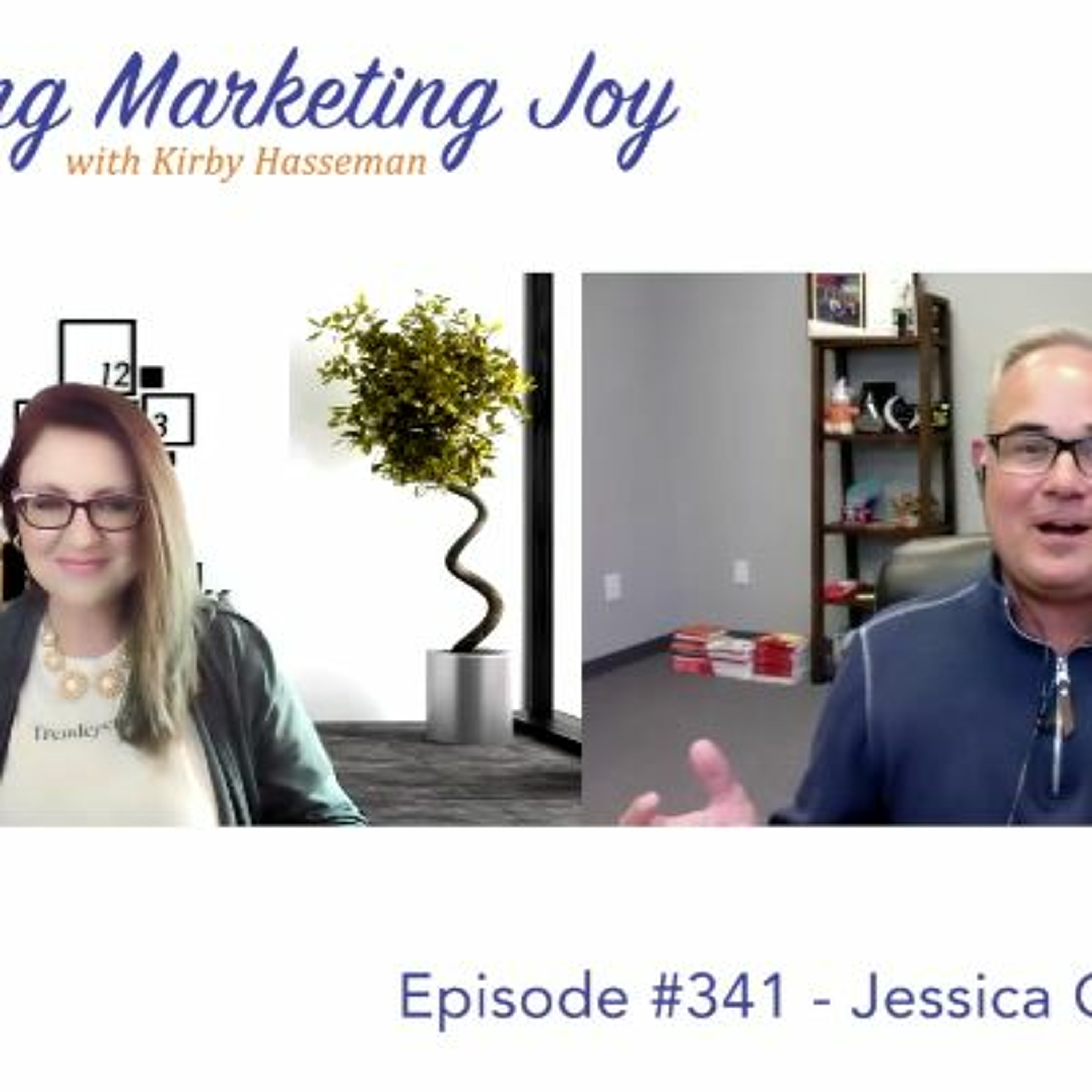 Delivering Marketing Joy Episode 341 with Jessica Gibbons Rauch episode artwork