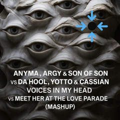 Anyma vs Da Hool – Voices in My Head vs Meet Her at the Love Parade (Anyma Mashup)(JuniX Remake)