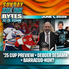 '25 Cup Final Preview + DeBoer DeDamn + Barracud-HUH? - 6/1/2025 Sunday Shark Bytes on Teal Town USA