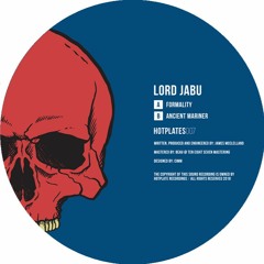 Lord Jabu - Formality (HOTPLATES007)