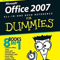 GET EBOOK 📄 Office 2007 All-in-One Desk Reference For Dummies by  Peter Weverka [PDF