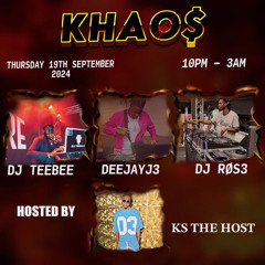 MORE$IKA EVENTS PRESENTS: KHAOS FRESHERS EVENT LIVE AUDIO MIX FT MRDEYNOE & KSTHEHOST