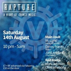 Vic Light - Live At Rapture @ The Vault, Bournemouth (14-08-21)