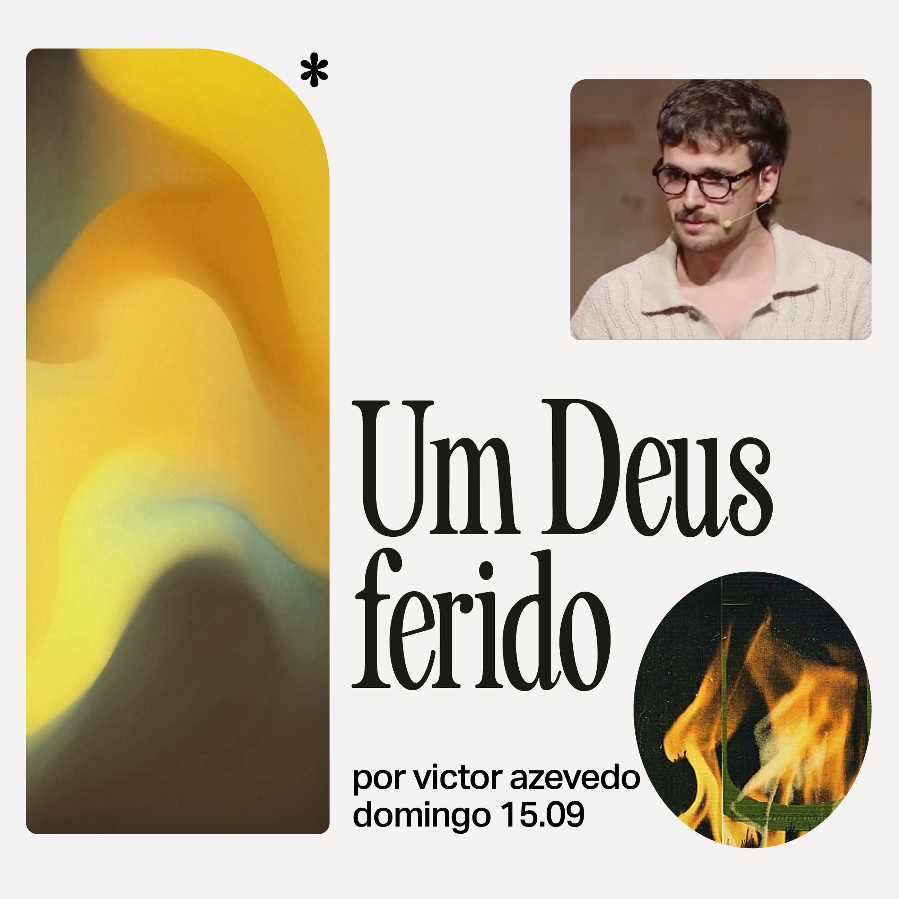 Um Deus ferido | Igreja Por Amor | Victor Azevedo | 15 de Setembro de 2024 episode artwork