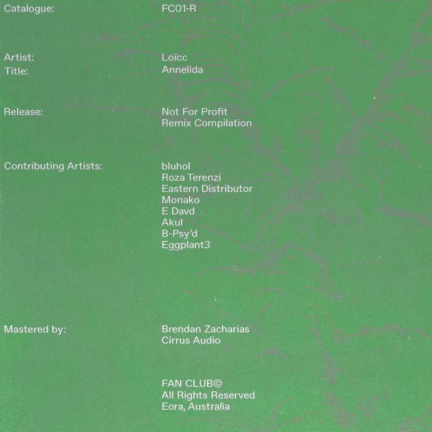 Loïcc – Red Shift (Akul Remix) [FC01R]