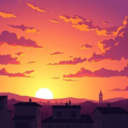 The Sun Sets