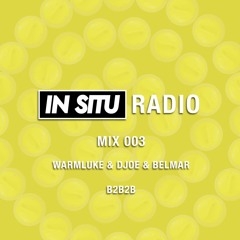 In Situ Radio Mix 003 - DJoe B2B Warmluke B2B Belmar