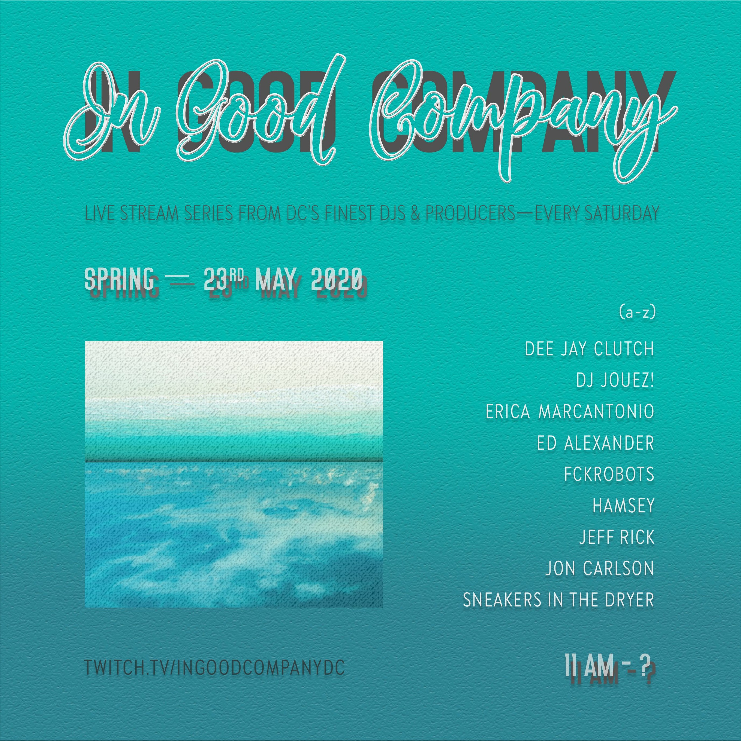 Live from the Laundry Room with In Good Company DC - May 23, 2020 episode artwork