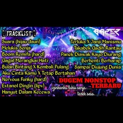 DJ MELUKIS SENJA X DJ SUARA (hijau daun) FUNKOT DUGEM NONSTOP TERBARU 2021