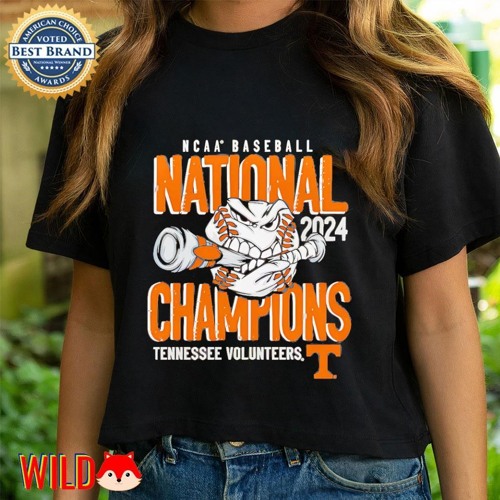 Tennessee Volunteers 2024 NCAA Men’s Baseball College World Series Champions shirt