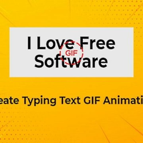 Stream |LINK| Free Online GIF To Create Typing Text GIF Animation Robert | Listen online for free on SoundCloud