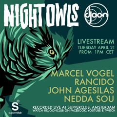 Nedda Sou@ Djoon x Night Owls lockdown livestream,  live from Supperclub, Amsterdam 21.04.20