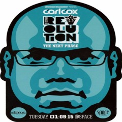 Carl Cox (Music is Revolution) Space, Ibiza - 01-09-15