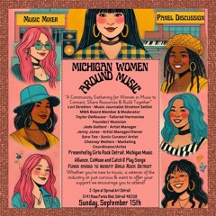 Women Around Music Michigan Spread Art Detroit 09.15.24