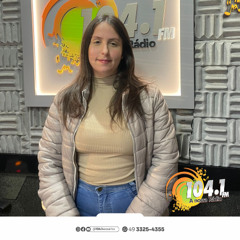 Região 104: Laura Zeni fala sobre Macarronada da Base em Palmitos.
