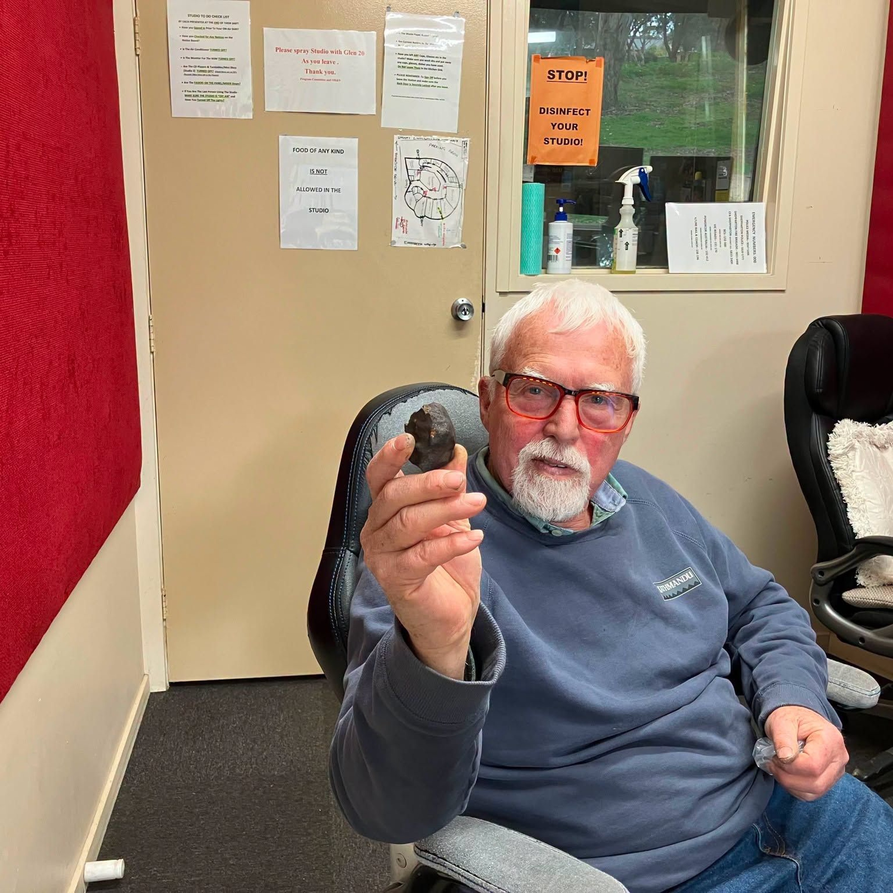 Derek Poulton from the Astronomical Society of VIctoria Inc. - ASV Shepparton
