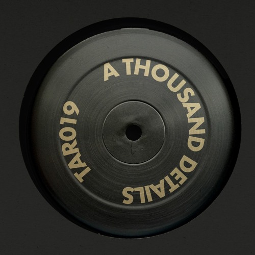 A Thousand Details - Trifecta Bones  (TAR019 A2)