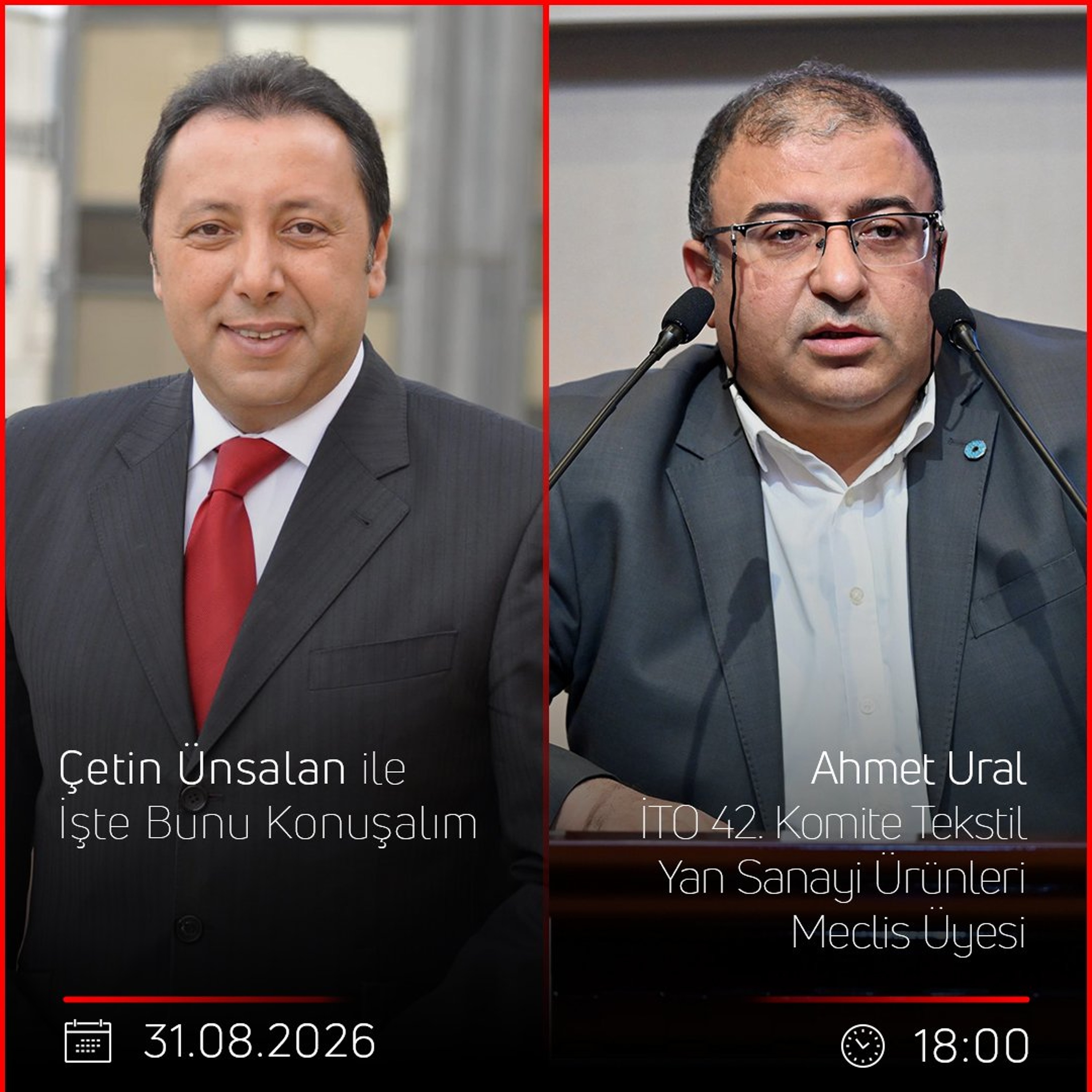 Ahmet Ural - Çetin Ünsalan ile İşte Bunu Konuşalım episode artwork