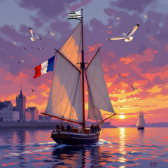 Sailing into Ruby Sunrise